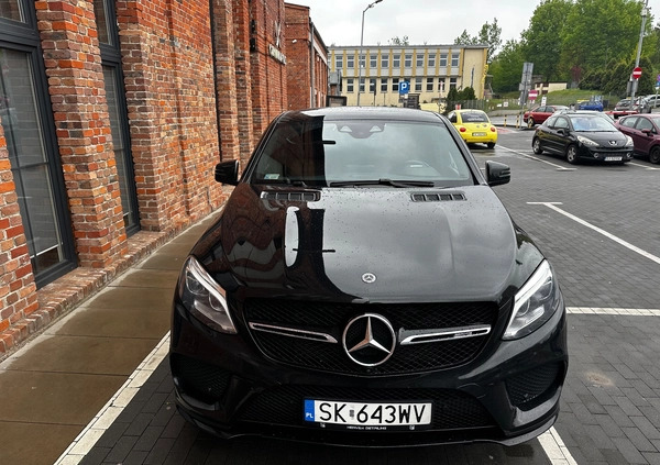 Mercedes-Benz GLE cena 195900 przebieg: 143000, rok produkcji 2017 z Jędrzejów małe 352